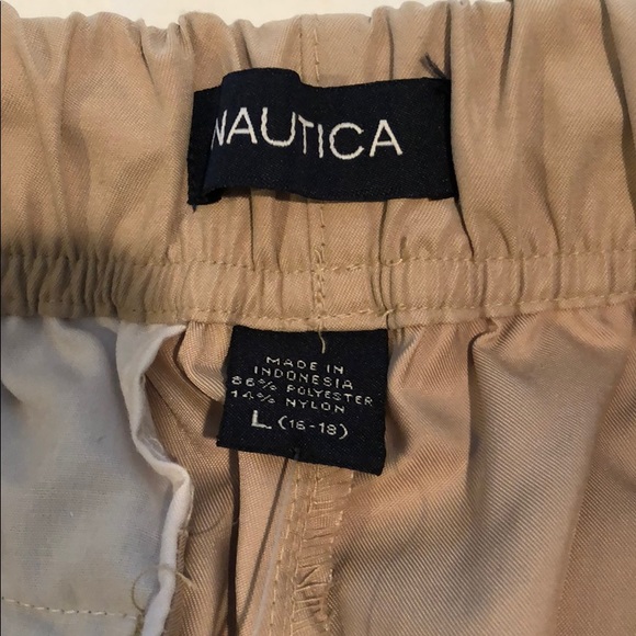 NWT NAUTICA - BOYS Cargo Pant Lt Sand color - Picture 2 of 6